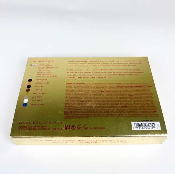 bareMinerals Ready Eyeshadow 8.0 *The Finer Things* Palette Compact New in Box - Picture 9 of 12